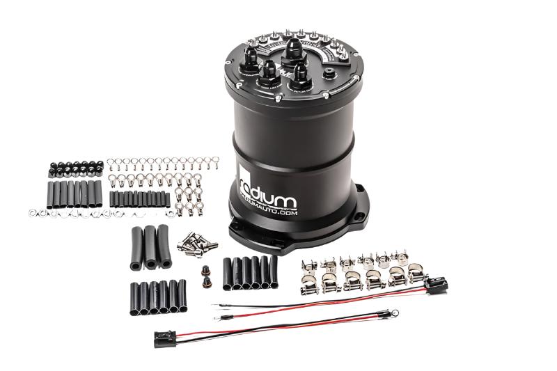 RAD20-1440-Radium Multi-Pump Fuel Surge Tank Fits Walbro GSS342 / AEM 50-1200 / DW4 (Pumps Not Included)-Surge Tanks-Radium Engineering