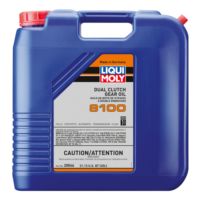 LIQUI MOLY 20L Dual Clutch Transmission Oil 8100-Gear Oils-LIQUI MOLY