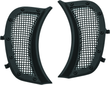 Load image into Gallery viewer, KUR6519-Kuryakyn Mesh Headlight Vent Accents Black-Exterior Trim-Kuryakyn