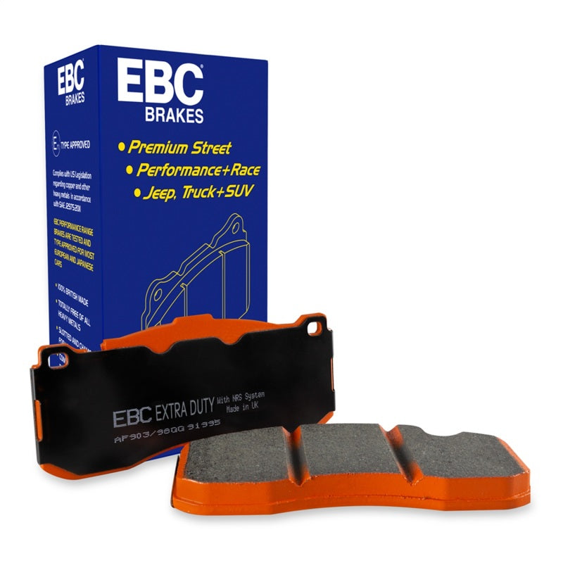 EBC 2020+ Cadillac Escalade 3.0L TD Extra Duty Rear Brake Pads-Brake Pads - Performance-EBC