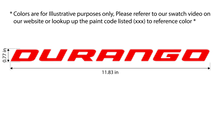 Load image into Gallery viewer, Exotic Innovations Dodge Durango Rear Badge/Emblem - OEM Color-Matched / Carbon Fiber