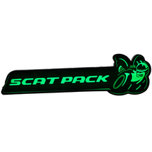 Load image into Gallery viewer, -Scatpack Multicolor Flow Illuminated LED Emblem-Illuminated LED Emblems-RGB Halo Kits