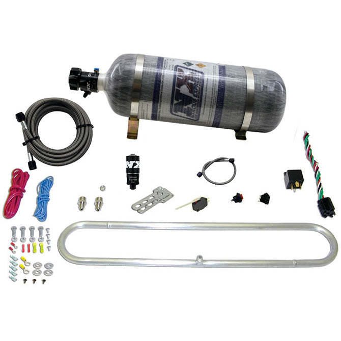 -Nitrous Express N-Tercooler System w/Composite Bottle (Remote Mount Solenoid)-Intercooler Sprayers-Nitrous Express