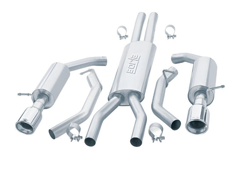 2002 Ford Thunderbird Cat-Back Exhaust System Touring Part # 140008-Borla-BOR140008