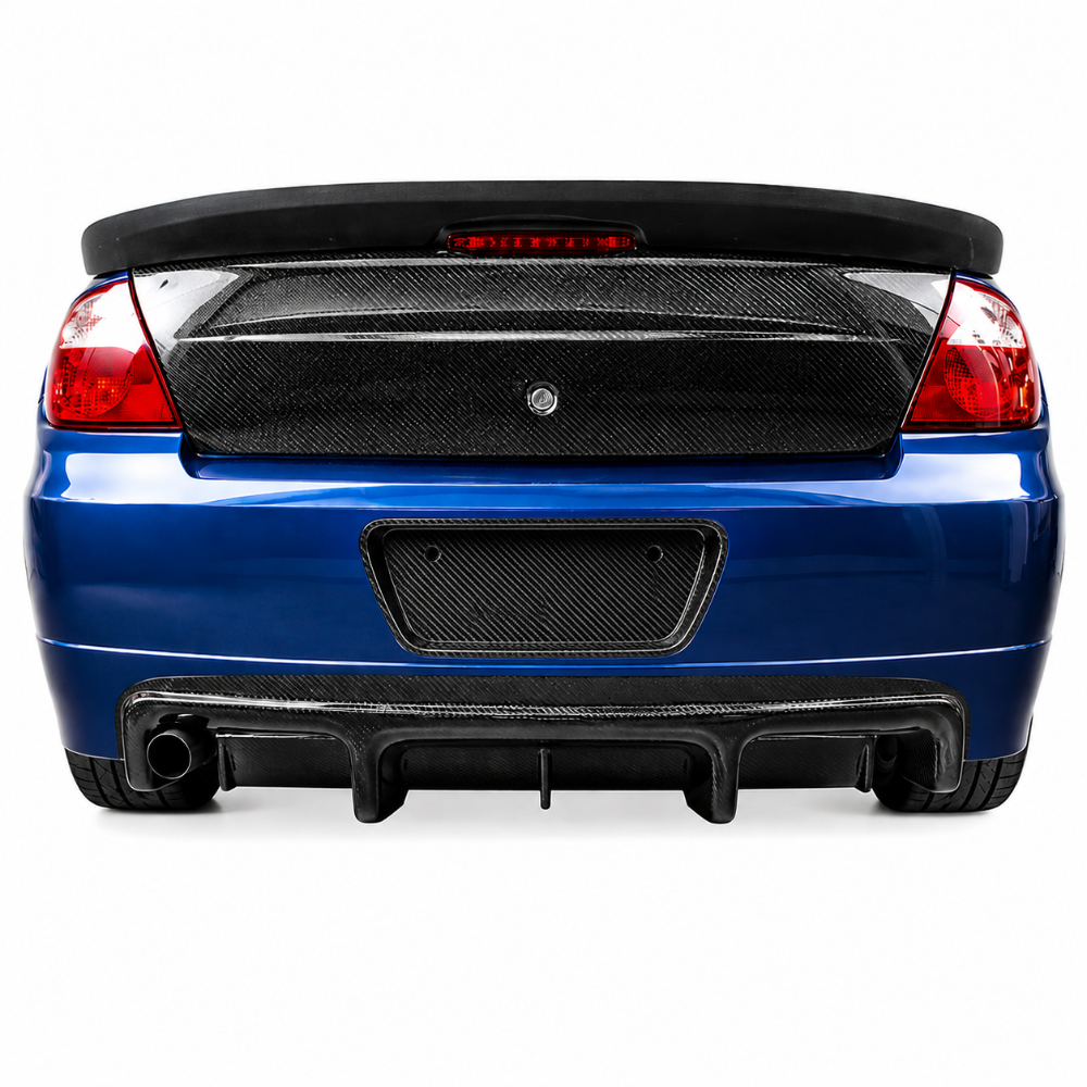2003-2005 Dodge Neon SRT4 carbon fiber rear diffuser exterior upgrade