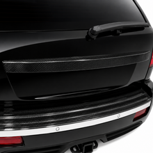 Load image into Gallery viewer, Carbon fiber tailgate latch cover overlay for 2005-2010 Jeep Grand Cherokee