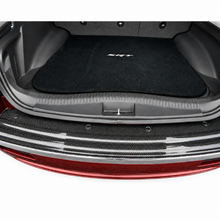 Load image into Gallery viewer, Carbon fiber rear step installed on a 2005-2010 Jeep Grand Cherokee