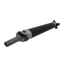 Load image into Gallery viewer, 2005-2014 Ford Mustang GT (S197) with T56 Magnum XL 6-speed Conversion Carbon Fiber Driveshaft with OE Pinion Flange and Billet Yoke