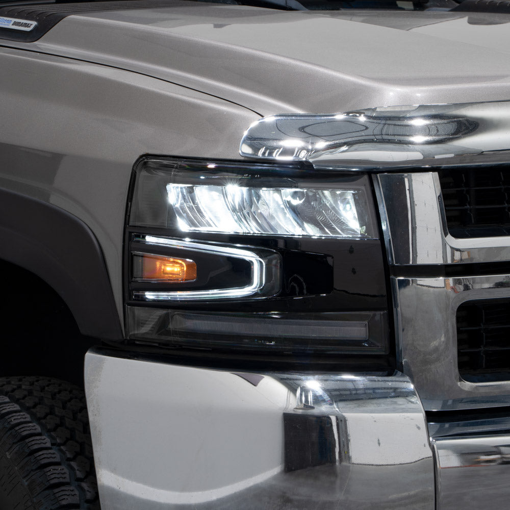-Form Lighting - 2007-2013 Chevrolet Silverado LED Reflector Headlights (pair)-Headlight-Form Lighting