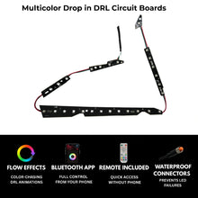 Load image into Gallery viewer, RGB Halo Kits (2010-2013) Infiniti G37 Multicolor Flow DRL Boards (for Spyder Headlights only)