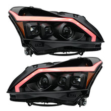 Load image into Gallery viewer, RGB Halo Kits (2010-2013) Infiniti G37 Multicolor Flow DRL Boards (for Spyder Headlights only)
