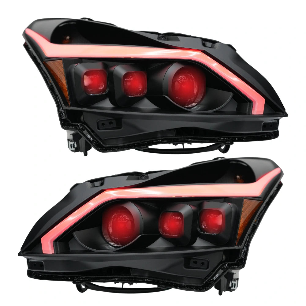 RGB Halo Kits (2010-2013) Infiniti G37 Multicolor Flow DRL Boards (for Spyder Headlights only)