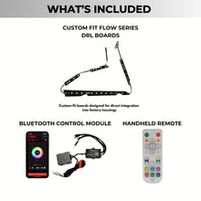 Load image into Gallery viewer, RGB Halo Kits (2010-2013) Infiniti G37 Multicolor Flow DRL Boards (for Spyder Headlights only)
