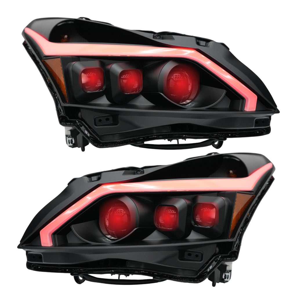 RGB Halo Kits (2010-2013) Infiniti G37 Multicolor Flow DRL Boards (for Spyder Headlights only)