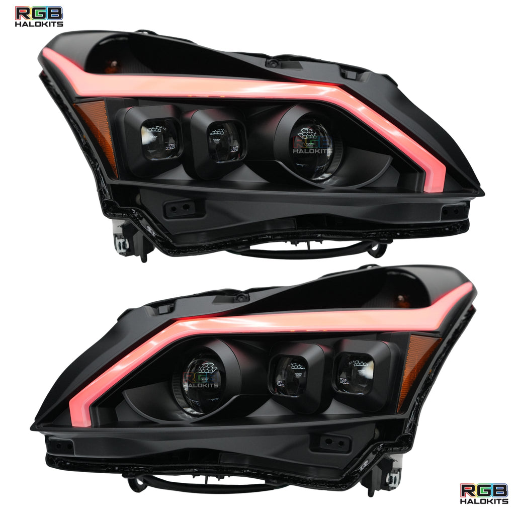 RGB Halo Kits (2010-2013) Infiniti G37 Multicolor Flow DRL Boards (for Spyder Headlights only)