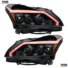 Load image into Gallery viewer, RGB Halo Kits (2010-2013) Infiniti G37 Multicolor Flow DRL Boards (for Spyder Headlights only)