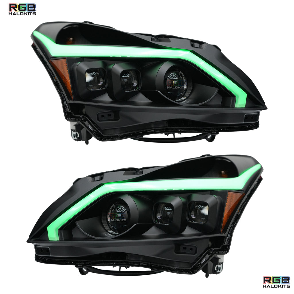 RGB Halo Kits (2010-2013) Infiniti G37 Multicolor Flow DRL Boards (for Spyder Headlights only)