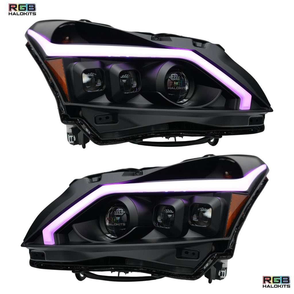 RGB Halo Kits (2010-2013) Infiniti G37 Multicolor Flow DRL Boards (for Spyder Headlights only)