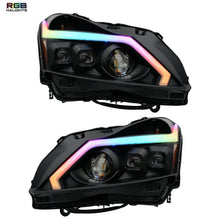 Load image into Gallery viewer, RGB Halo Kits E3 | G16 | A11 | A20 | P2 - BX1 (2010-2013) Infiniti G37 Multicolor Flow DRL Boards (for Spyder Headlights only)