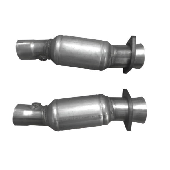 2011-2018 Chevrolet Caprice Solo Performance Kook's to Solo High Flow Converters (2-1/2") - Black Ops Auto Works