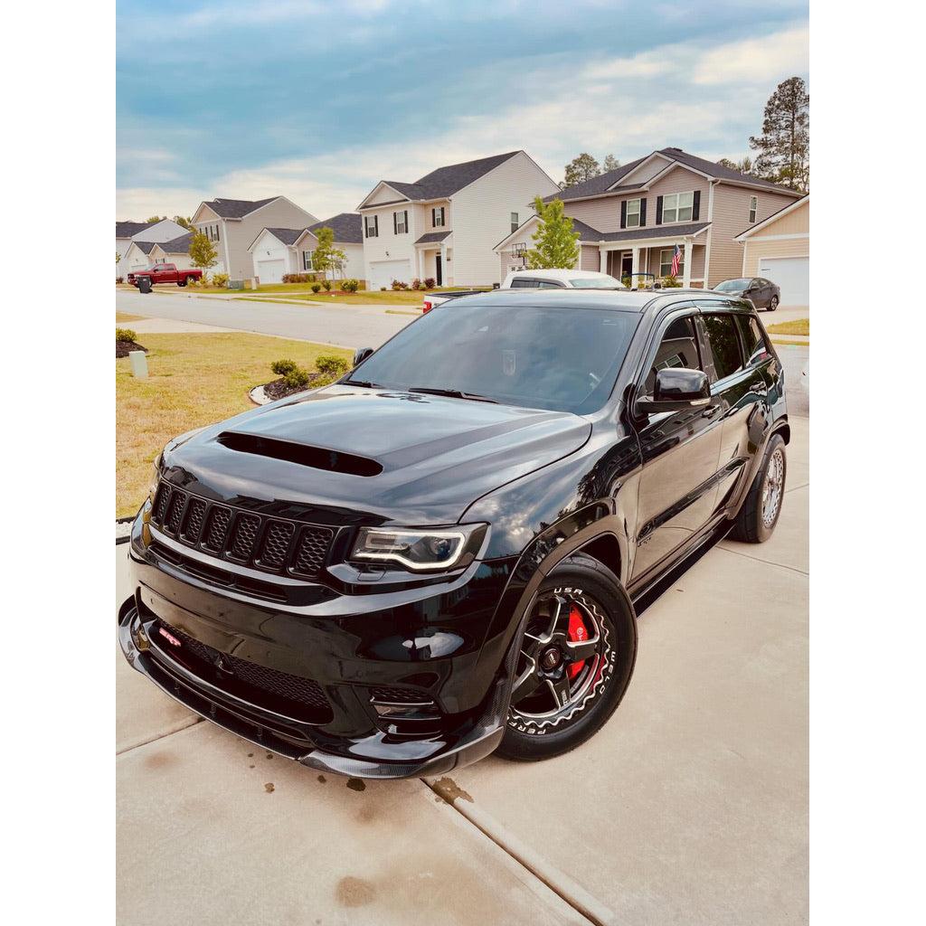 -2011-2021 Jeep Grand Cherokee Carbon Fiber Demon Hood-Hoods-Black Ops Auto Works