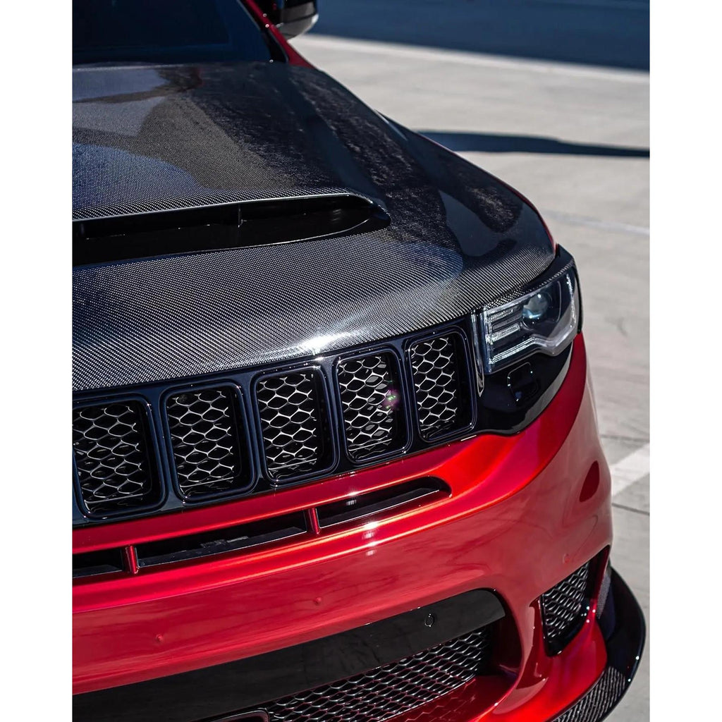 Jeep Grand Cherokee Carbon Fiber Demon Hood Black Ops Auto Works