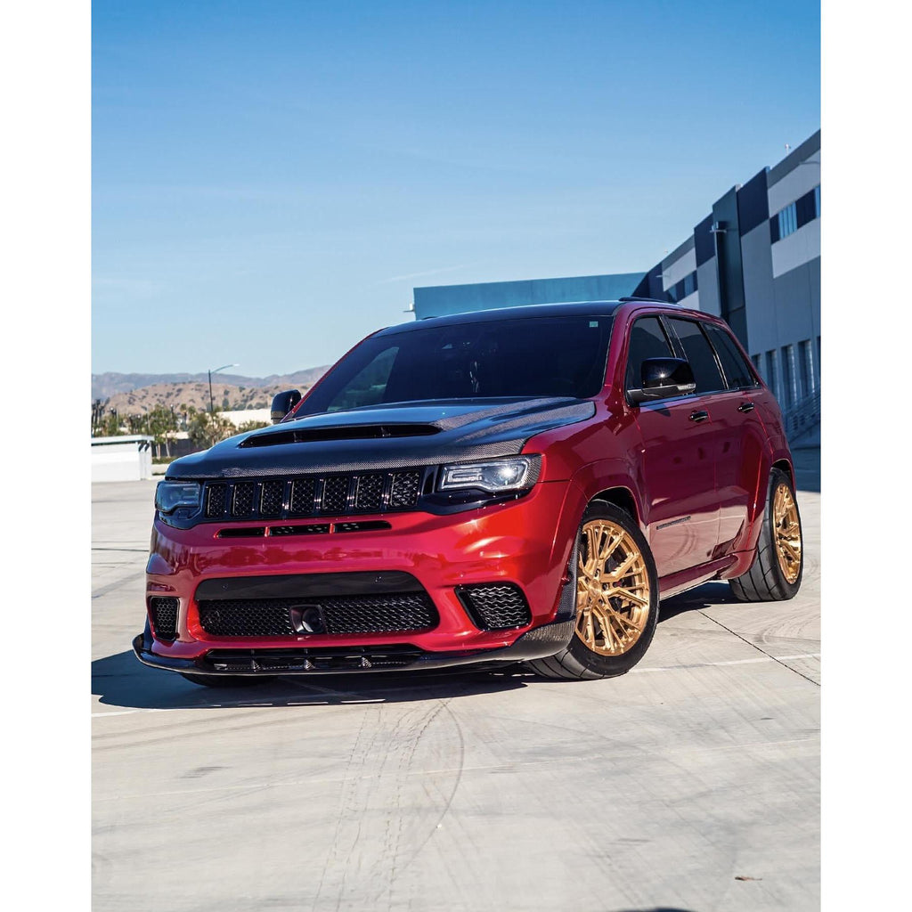 Jeep Grand Cherokee Carbon Fiber Demon Hood WK2 2011-2021 - Black Ops Auto Works