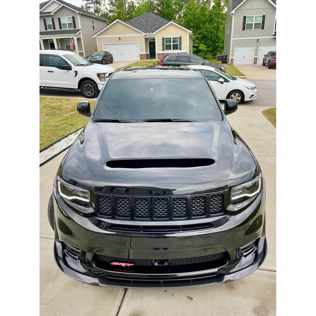 -2011-2021 Jeep Grand Cherokee Carbon Fiber Demon Hood-Hoods-Black Ops Auto Works