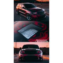 Load image into Gallery viewer, Jeep Grand Cherokee Demon Window Hood 2012-2021 - Black Ops Auto Works
