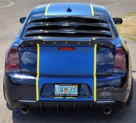 2011-23 Chrysler 300 Louver - Black Ops Auto Works