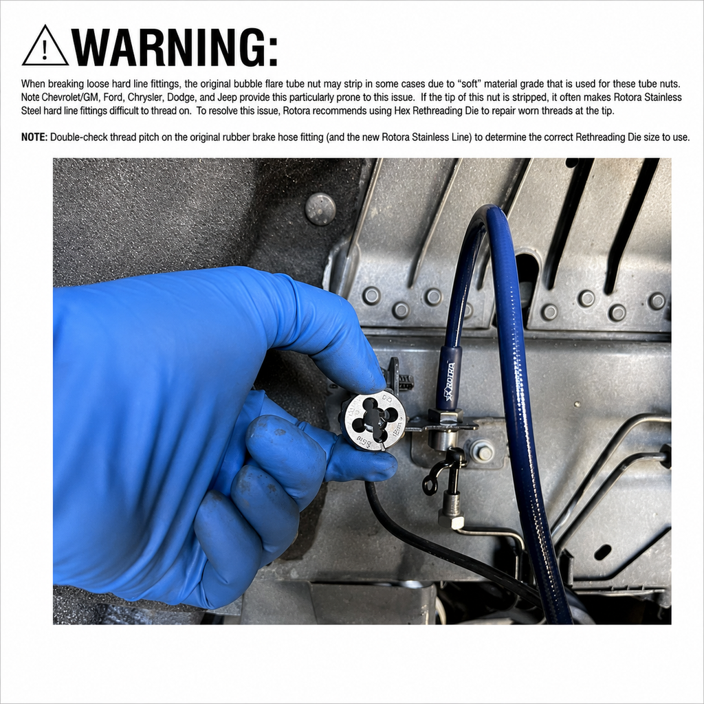 Rotora L.58030 Front Brake Lines 2011-2021 Grand Cherokee