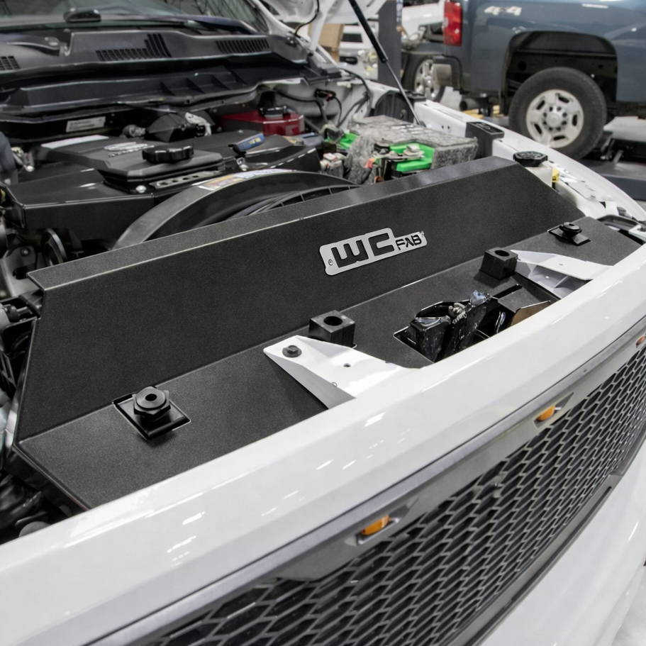 6.7L Cummins radiator cover