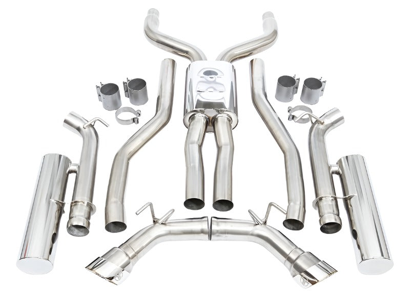 2014-2015 Chevrolet Camaro 3" Catback Exhaust (Not for 1LE.) - Black Ops Auto Works