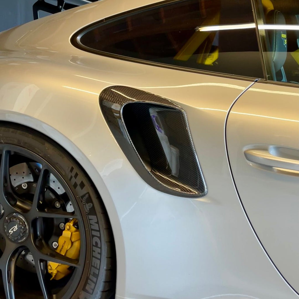 2014-2020 Porsche 991 Turbo GT3RS Carbon GT2RS Style Side Vents - Black Ops Auto Works