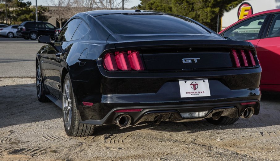 2015-2017 Ford Mustang 5.0 G.T. Fastback - 3" - Catback Exhaust - Black Ops Auto Works