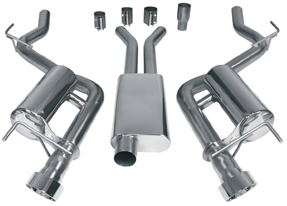 2015-2017 Ford Mustang (EcoBoost) - Catback Exhaust - Black Ops Auto Works