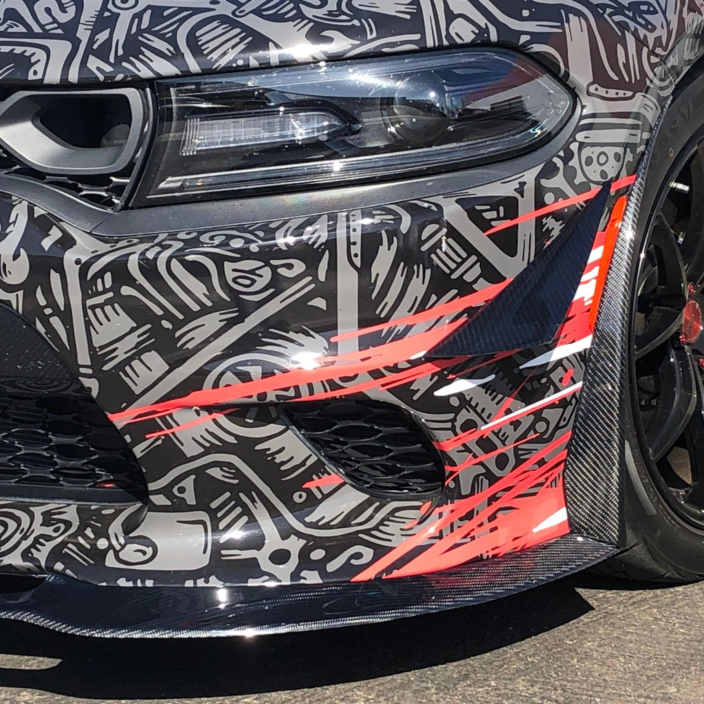 Dodge Charger Lip Splitter 2015-2023 - Black Ops Auto Works