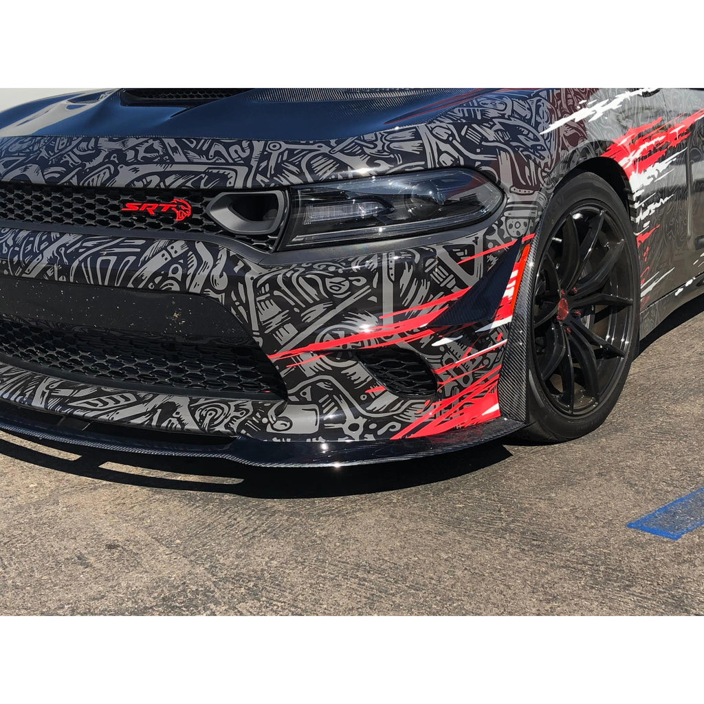 Dodge Charger Wind Splitters 2015-2023 - Black Ops Auto Works