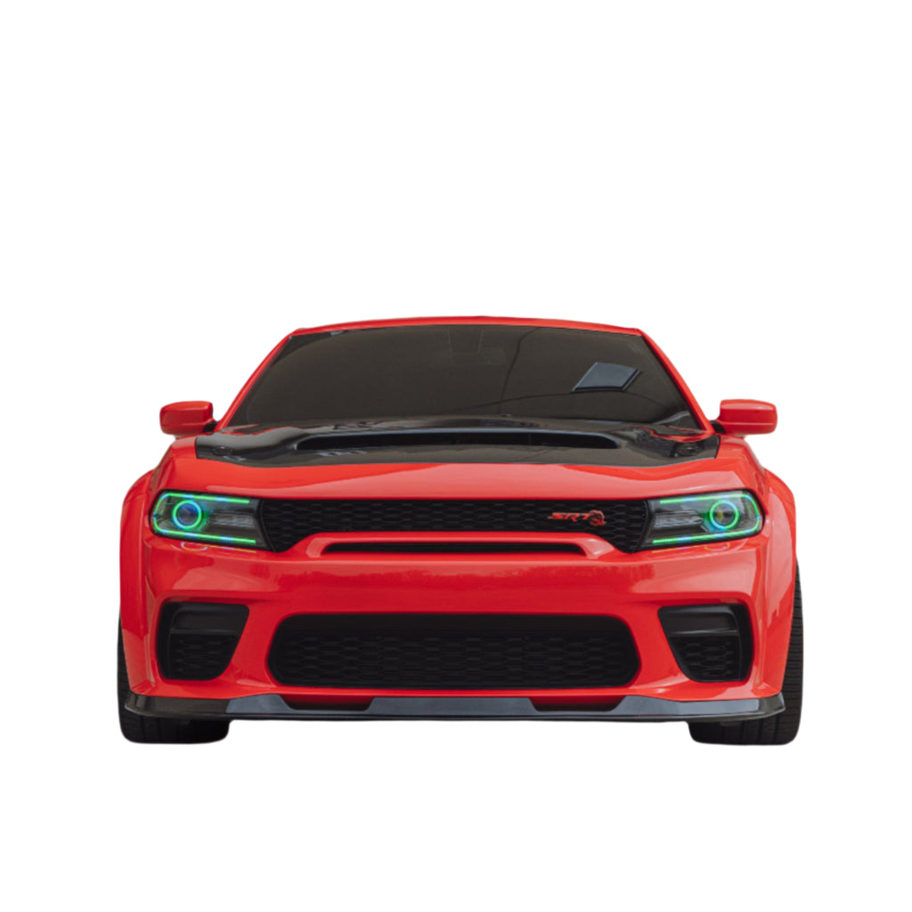 2015-2023 Dodge Charger Demon W/ Window Hood-Hoods-Black Ops Auto Works