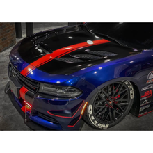 Load image into Gallery viewer, Dodge Charger Carbon Fiber Sniper 3.0 Hood 2015-2023 - Black Ops Auto Works