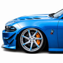 Load image into Gallery viewer, Carbon fiber hood upgrade for 2015-2023 Dodge Charger SRT models