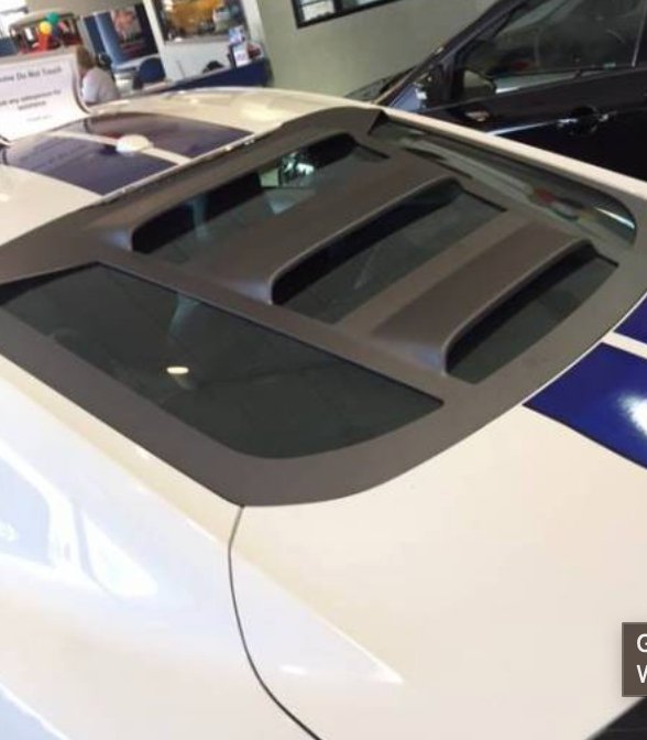 2015-23 Ford Mustang S550 Louver Tekno 2 - Black Ops Auto Works