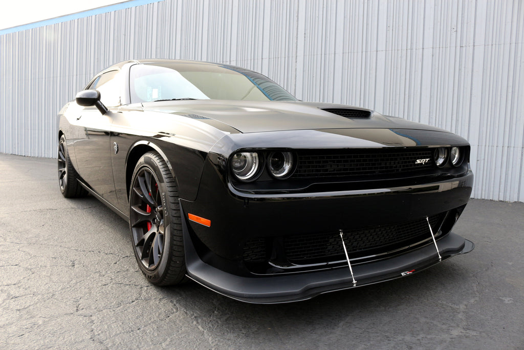APR Performance Dodge Challenger Hellcat Front Wind Splitter 2015