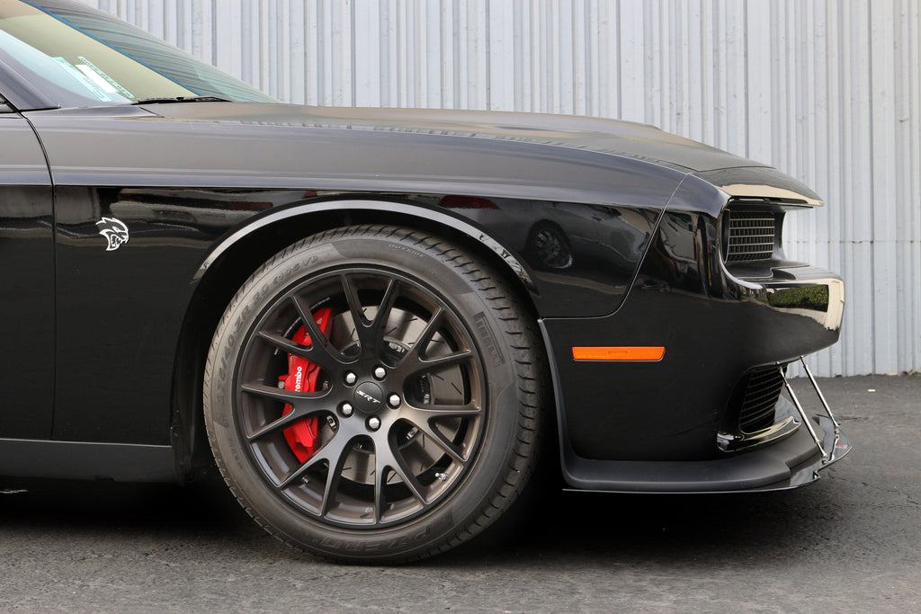 APR Performance Dodge Challenger Hellcat Front Wind Splitter 2015