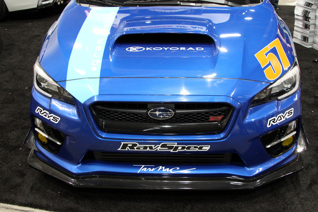 -APR Performance Subaru WRX STI Carbon Fiber Front Bumper Bottom Canards 2015-2017