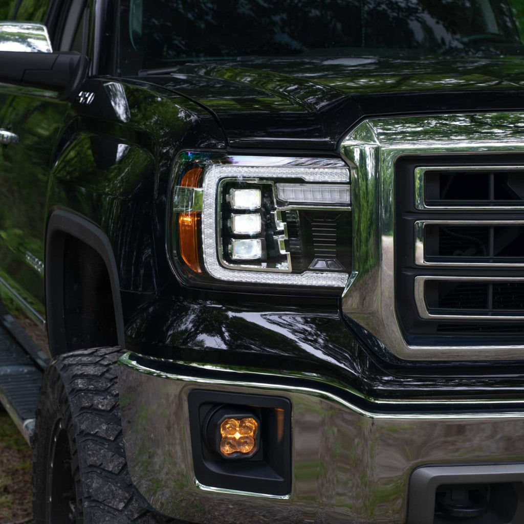 -Form Lighting - 2014 GMC Sierra LED Projector Headlights (pair)-Headlight-Form Lighting