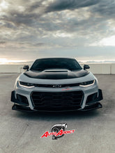 Load image into Gallery viewer, 2016-2018 Chevy Camaro ZL1 1LE Track Package Front Bumper Conversion 11pcs Flat BLK - Black Ops Auto Works