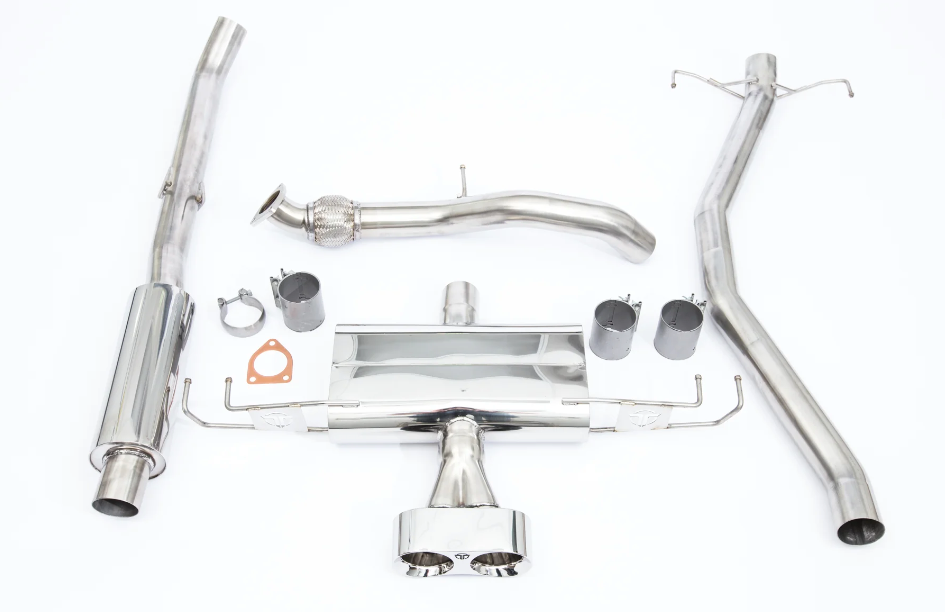 2016+ Honda Civic Hatchback Sport Catback/Frontpipe Exhaust - Black Ops Auto Works