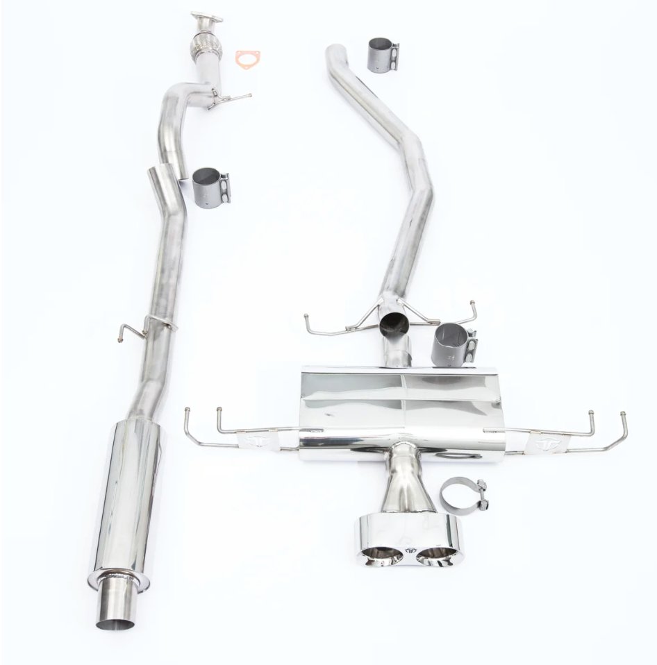 2016+ Honda Civic Hatchback Sport Catback/Frontpipe Exhaust - Black Ops Auto Works