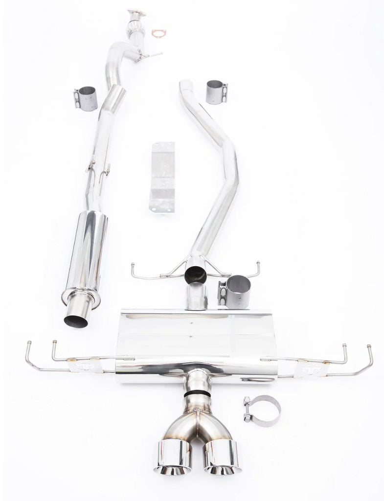 2016+ Honda Civic Hatchback Sport Catback/Frontpipe Exhaust - Black Ops Auto Works